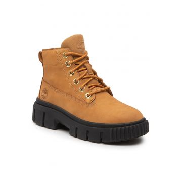 Botine dama  TB0A5RP42311 - Piele naturala - 39.5 EU - Maro