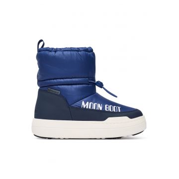 Cizme sport fete  piele ecologica - albastru