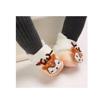 Cizmulite albe - renul - Alb