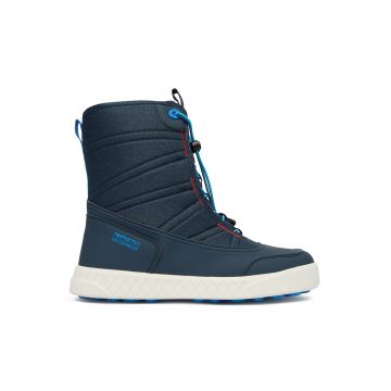 Ghete baieti -  textil - bleumarin