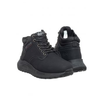 Ghete barbati -  culoare negru - sintetic