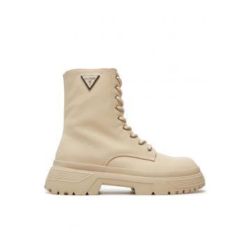 Ghete dama FLPPAM FAB10 - Bej - piele ecologica - Bej