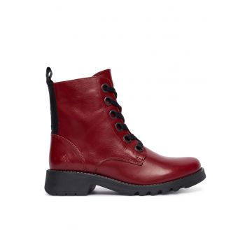 Ghete dama P144539045 -  Piele naturala - Bordeaux