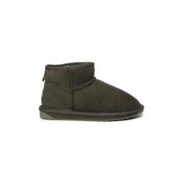 Ghete dama -  Stinger Micro - piele naturala - verde inchis
