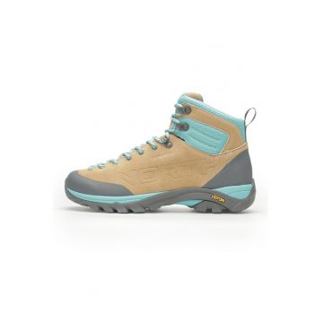 Ghete drumetie Vibram® XS Trek Evo dama Pangma1 - Maro camel/Albastru