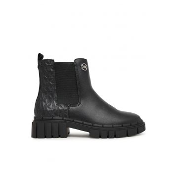 Ghete fete  piele ecologica - negru