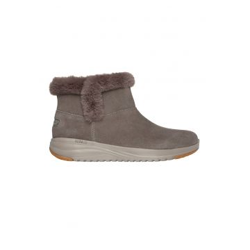 Ghete slip-on impermeabile On The Go - Maro taupe