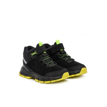 Ghete sport baieti  piele naturala - multicolor