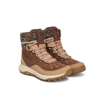 Ghete sport dama  Hazel Siren 4 Thermo Mid Z - piele naturala - Maro