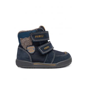 Încălțăminte băieți  piele naturală bleumarin - Bleumarin