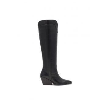 Botine dama -  590558800270336 - Piele naturala - Negru