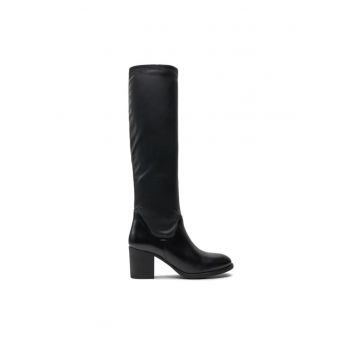 Botine dama -  590558811539736 - Piele naturala - Negru