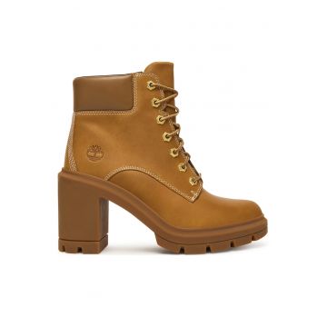 Botine dama  Allington Heights Mi - piele naturala - maro