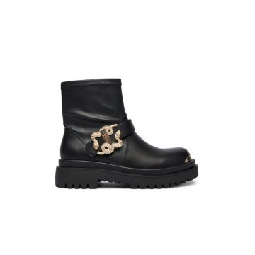 Botine dama JUSTI CAVALLI - Negru