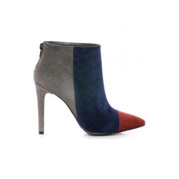 Botine dama Piele Naturala Blue Emotion