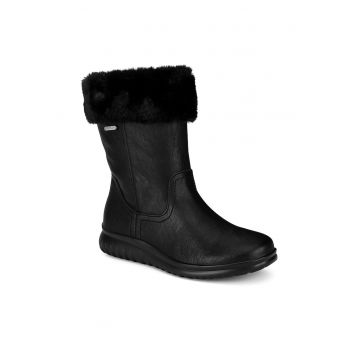 Botine dama WS2P267-04 -  Textil - Negru