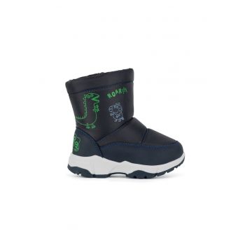 Cizme sport baieti -  textil - bleumarin