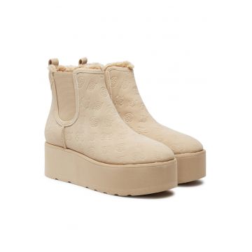 dama -  Piele ecologica - Bej - Bej