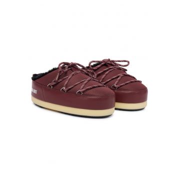 de zapada  unisex - piele ecologica - Rosu