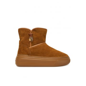 Ghete dama -  Brandy - piele naturala - maro