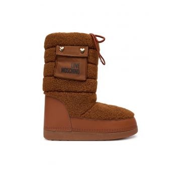 Ghete dama  de iarna - maro