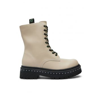 Ghete dama  Joya FL7JYA LEA10 - piele ecologica - 41 - ivory