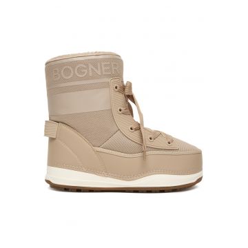 Ghete dama  La Plagne 21 - piele ecologica - bej