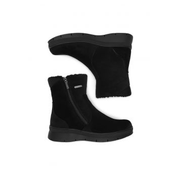 Ghete dama  model CEO-INES WS5921-03 - negru - material textil -