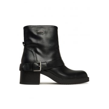 Ghete dama  piele ecologica - negru -