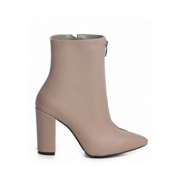 Ghete Dama Piele Naturala Bej Misaki