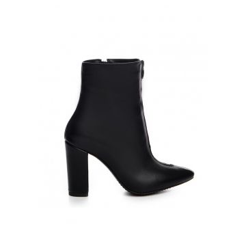 Ghete Dama Piele Naturala Negru Misaki