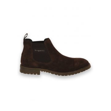Ghete elegante  Pantofi 6100 - Piele naturala - Maro