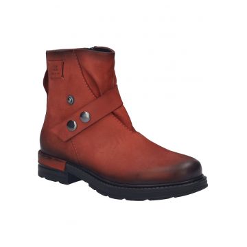 Roxanna 01 - piele - Rosu