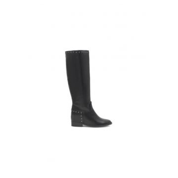 Botine dama -  590558816040340 - Piele ecologica - Negru