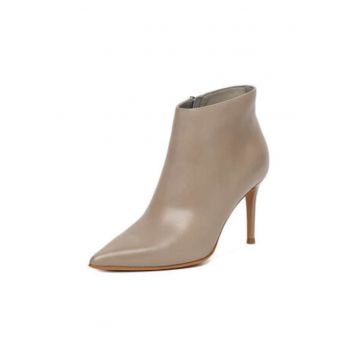 Botine dama  gri - Bej
