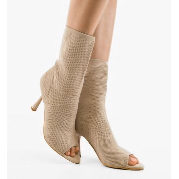 Botine dama Kefer Bej Botine dama Kefer Bej