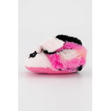 Botosei pufosi Bixbee Panda - Negru - Roz -