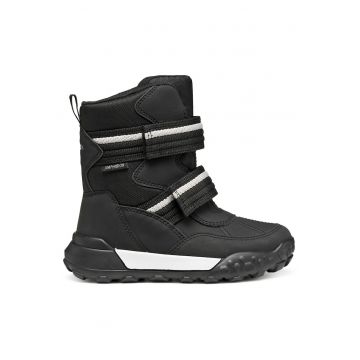 Cizme sport baieti -  negru/alb - Negru
