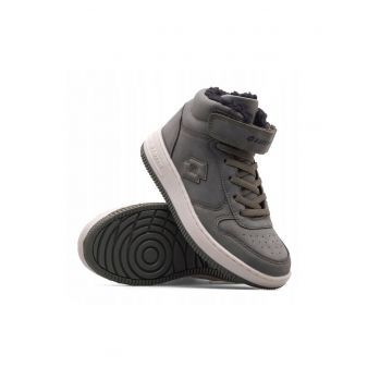 Ghete copii  Paliot - izolate - gri - piele ecologica - talpa stabila