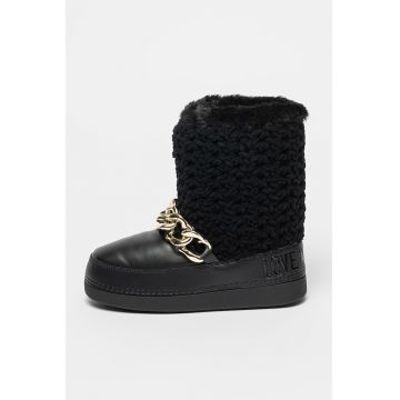 Ghete cu snur - Negru