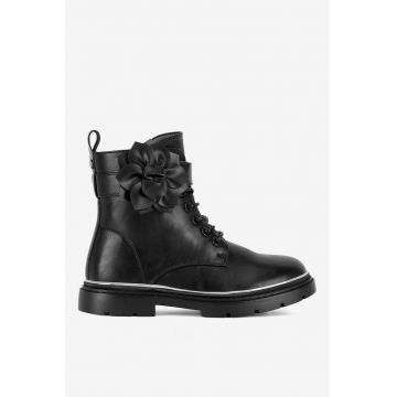 Ghete dama  5905588968269 - Sintetic - Negru - Negru