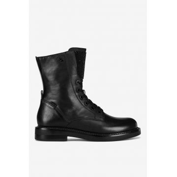 Ghete dama  5905588997047 - Piele naturala - Negru - Negru