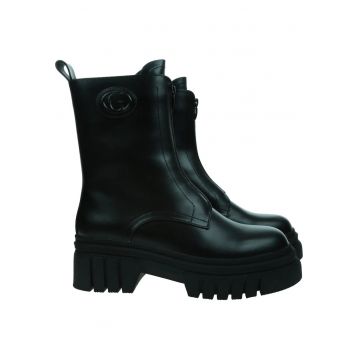 Ghete dama  Annia - Piele naturala - 37945 - Negru