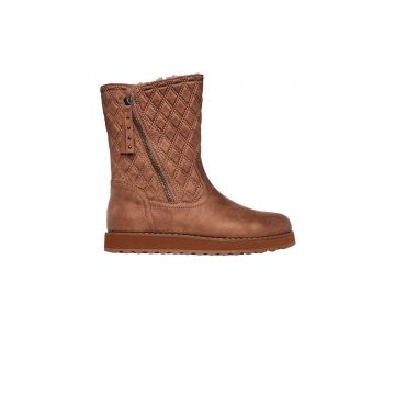 Ghete de piele ecologica Modern Comfort - Caramel