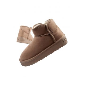 Ghete de zapada de iarna D. Franklin pentru femei - maro - captusite cu blana - Maro