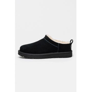 Ghete slip-on de piele intoarsa Classic Micro - Negru