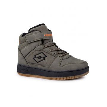 Ghete sport copii  PREHNA FUR - Verde