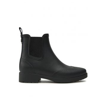Botine dama -  Cauciuc - Negru