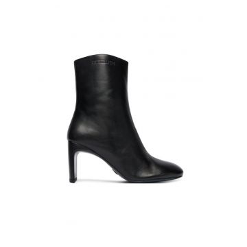 Botine dama K103 2Y0036 L048 K103 -  Piele naturala - Negru