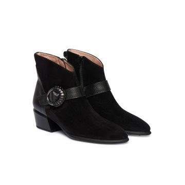Botine dama -  Negru - piele naturala PHI254256